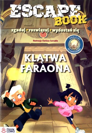 Escape Books Klątwa Faraona + Zaginiona - Tecnoscienza [KSIĄŻKA]