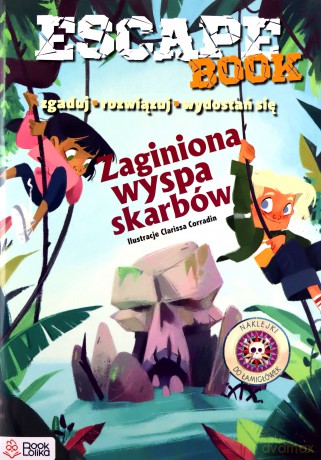 Escape Books Klątwa Faraona + Zaginiona - Tecnoscienza [KSIĄŻKA]