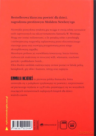 Gra o spadek - Ellen Raskin [KSIĄŻKA]