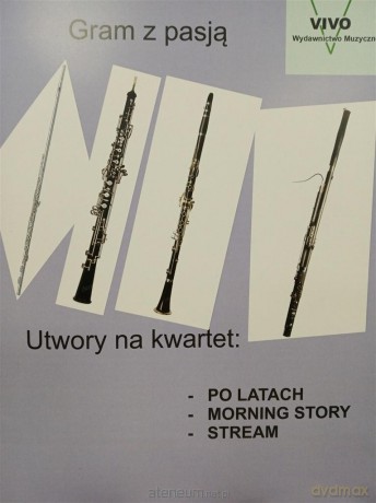Gram z pasją Utwory na kwartet - Stanisław Zaskórski [KSIĄŻKA]