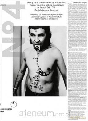 Kiedy rano otwieram oczy, widzę film. Eksperyment - Ana Janevski [KSIĄŻKA]