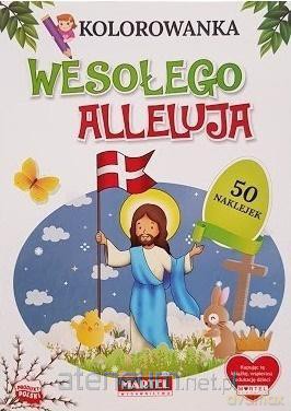 Kolorowanka Wesołego Alleluja z naklejkami [KSIĄŻKA]