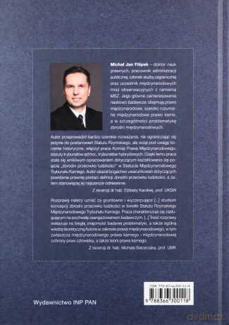 Koncepcja zbrodni przeciwko ludzkości - Michał Jan Filipek [KSIĄŻKA]
