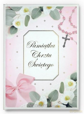 Książeczka chrzest dziewczynka ISBN 49-5 [KSIĄŻKA]