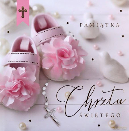 Książeczka chrzest kwadrat ISBN 44-0 [KSIĄŻKA]