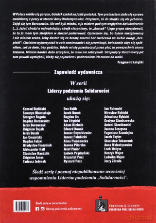 Liderzy podziemia Solidarności 7 Lech Wałęsa - Marek Żejmo [KSIĄŻKA]