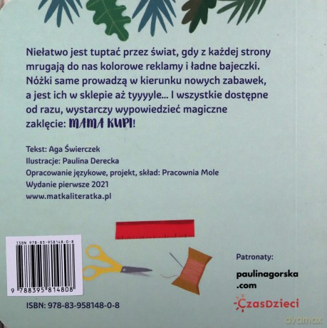 Mama kupi! - Aga Świerczek, paulina Derecka [KSIĄŻKA]