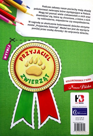 Nasza Polska. Leśne zwierzęta [KSIĄŻKA]