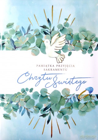 Pamiątka chrztu PMB-0045 [KSIĄŻKA]
