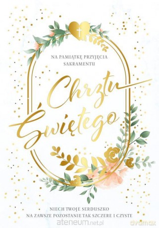 Pamiątka chrztu PMB-0048 [KSIĄŻKA]