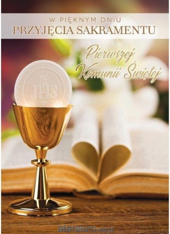 Pamiątka komunii PMB 3DV-012 [KSIĄŻKA]