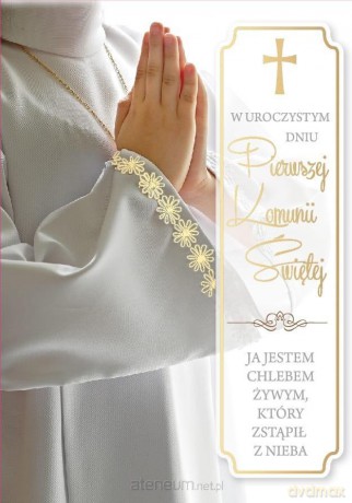 Pamiątka komunii PMB-0031 [KSIĄŻKA]