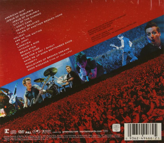 Green Day: Bullet In A Bible (digipack) [CD]+[DVD]
