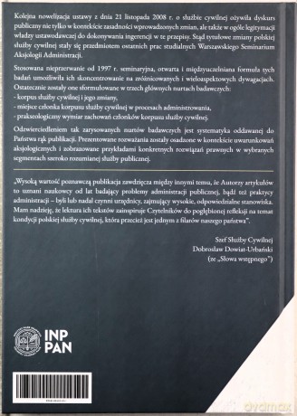 Polski korpus służby cywilnej i jego zmiany - Zbigniew Cieślak, Wojciech Drobny [KSIĄŻKA]