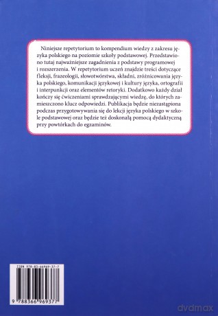 Repetytorium. Gramatyka, ortografia... kl. 7-8 [KSIĄŻKA]