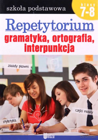 Repetytorium. Gramatyka, ortografia... kl. 7-8 [KSIĄŻKA]