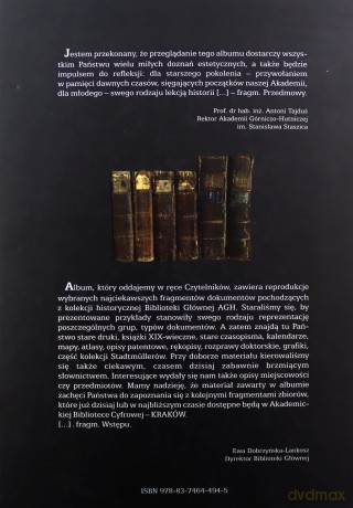 Skarby AGH. Zbiory historyczne Biblioteki Głównej - Maria Garczyńska, Jacek Rzepczyński [KSIĄŻKA]