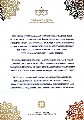 Tajemnica życia zawarta w dacie urodzenia - Aleksandra Jakubowska [KSIĄŻKA]
