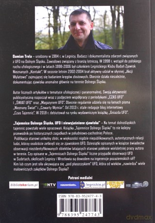 Tajemnice Dolnego Śląska. Ufo i niewyjaśnione zjawiska - Damian Trela [KSIĄŻKA]