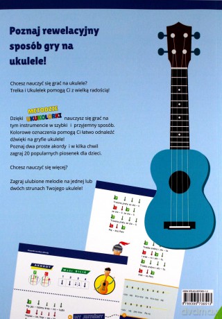 Trelelele ukulele Piosenki na dwa akordy - Katarzyna Wasilewska [KSIĄŻKA]