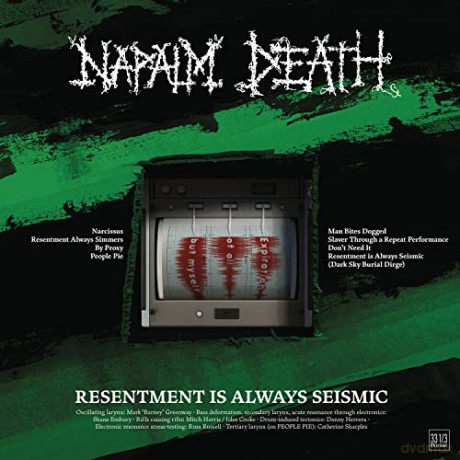 Napalm Death: Resentment is Always Seismic - a final throw of Throes [Winyl]