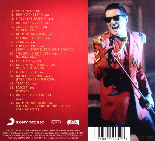 Falco: The Sound Of Musik [CD]