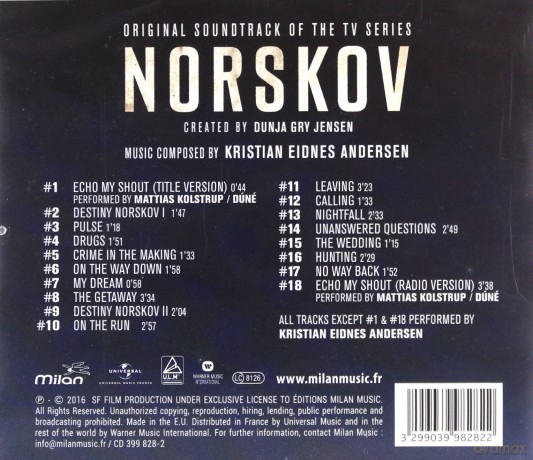 Norskov soundtrack [CD]