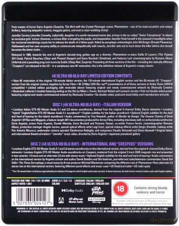 Phenomena (Fenomeny) [Blu-Ray 4K]+[Blu-Ray]