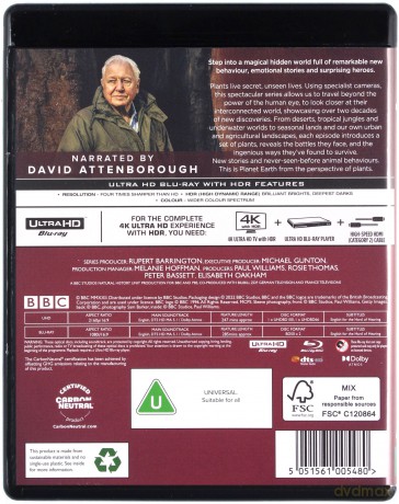 The Green Planet [Blu-Ray 4K]+[Blu-Ray]