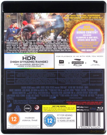 Spider-Man: Bez drogi do domu [Blu-Ray 4K]+[Blu-Ray]