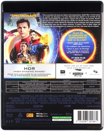Spider-Man: No Way Home (Spider-Man: Bez drogi do domu) [Blu-Ray 4K]+[Blu-Ray]