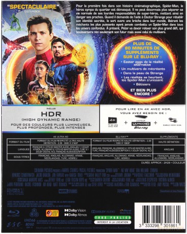 Spider-Man: No Way Home (Spider-Man: Bez drogi do domu) [Blu-Ray 4K]+[Blu-Ray]