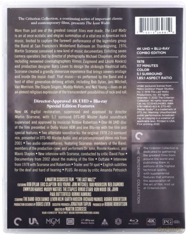 The Last Waltz (Ostatni walc) [Blu-Ray 4K]+[Blu-Ray]