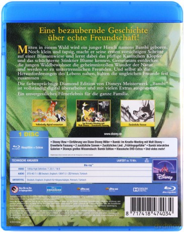 Bambi (Disney) [Blu-Ray]