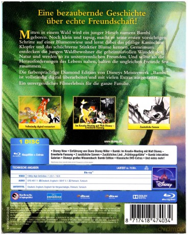 Bambi (Disney) [Blu-Ray]
