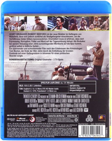 Brubaker (Więzień Brubaker) [Blu-Ray]