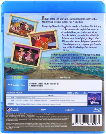 Home on the Range (Rogate ranczo) (Disney) [Blu-Ray]
