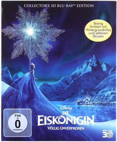 Frozen (Kraina lodu) (Disney) [Blu-Ray 3D]+[Blu-Ray]