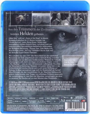 Mutant Chronicles (Kroniki mutantów) [Blu-Ray]