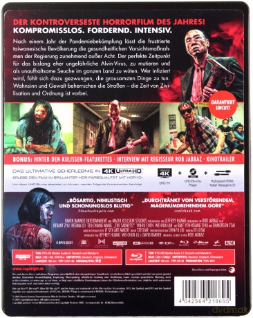 The Sadness (Smutek) (steelbook) [Blu-Ray 4K]+[Blu-Ray]