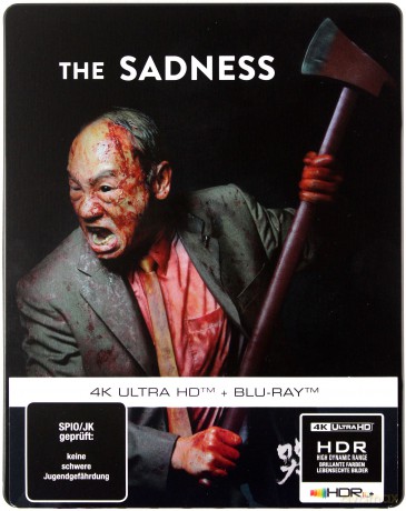 The Sadness (Smutek) (steelbook) [Blu-Ray 4K]+[Blu-Ray]