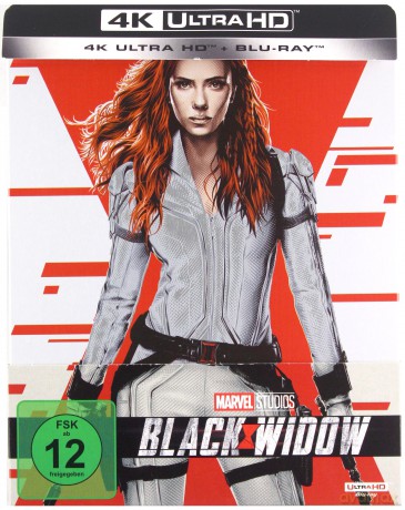 Black Widow (Czarna Wdowa) (steelbook) [Blu-Ray 4K]+[Blu-Ray]