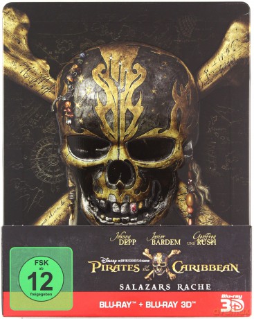 Pirates of the Caribbean: Dead Men Tell No Tales (Piraci z Karaibów: Zemsta Salazara) (steelbook) (Disney) [Blu-Ray 3D]+[Blu-Ray]