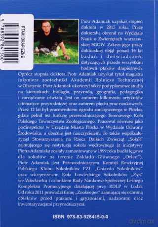 Ptaki drapieżne hodowla wolierowa - Piotr Adamiak [KSIĄŻKA]