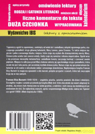 Tajemniczy Ogród - Frances Eliza Burnett [KSIĄŻKA]