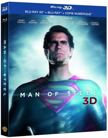 Man of Steel (Człowiek ze stali) [Blu-Ray 3D]+[Blu-Ray]