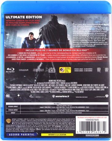 Batman v Superman: Dawn of Justice (Batman kontra Superman: Świt sprawiedliwości) [2xBlu-Ray]