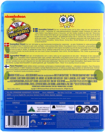 The SpongeBob SquarePants Movie (SpongeBob Kanciastoporty) [Blu-Ray]