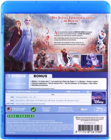 Frozen II (Kraina lodu II) (Disney) [Blu-Ray] 
