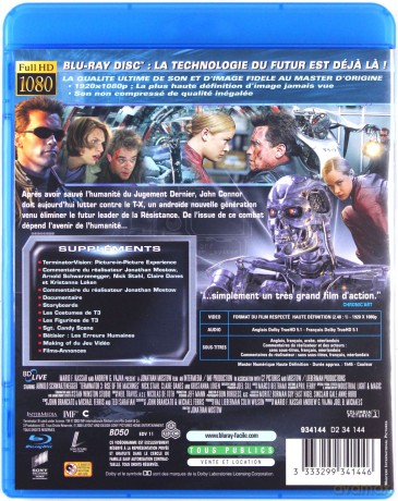 Terminator 3: Rise of the Machines (Terminator 3: Bunt maszyn) [Blu-Ray]